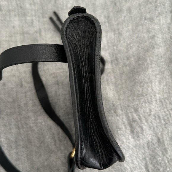 Madewell Small Black Leather Waist / Belt Bag - Picture 11 of 13